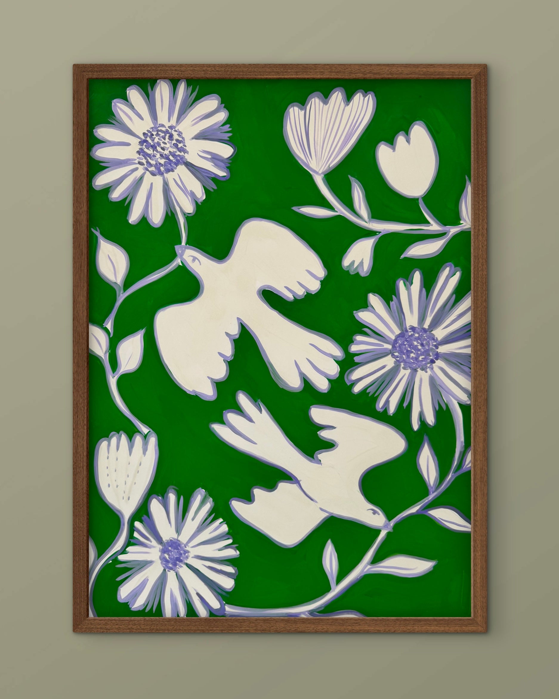 Duer og blomster