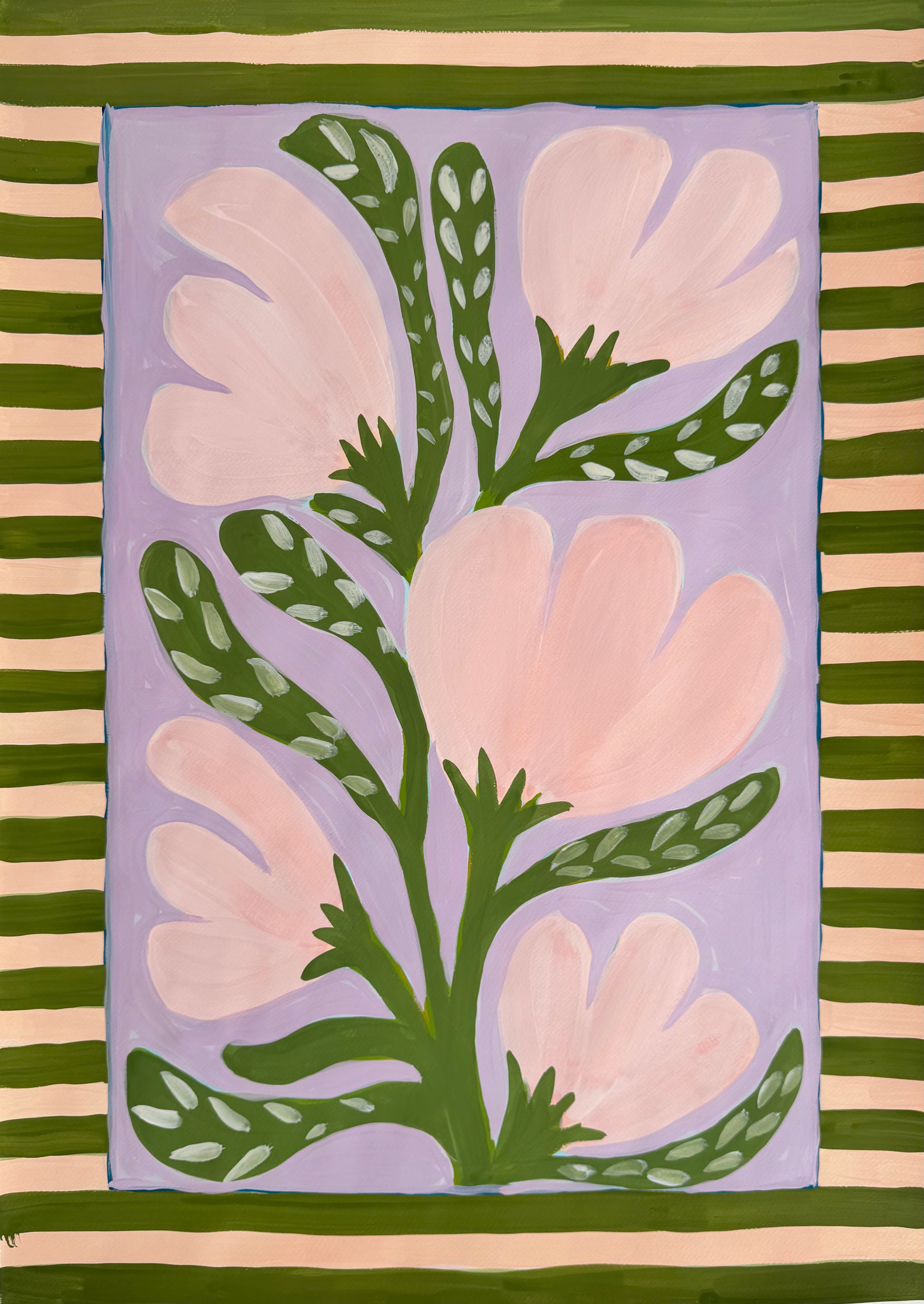 Striper og Blomster