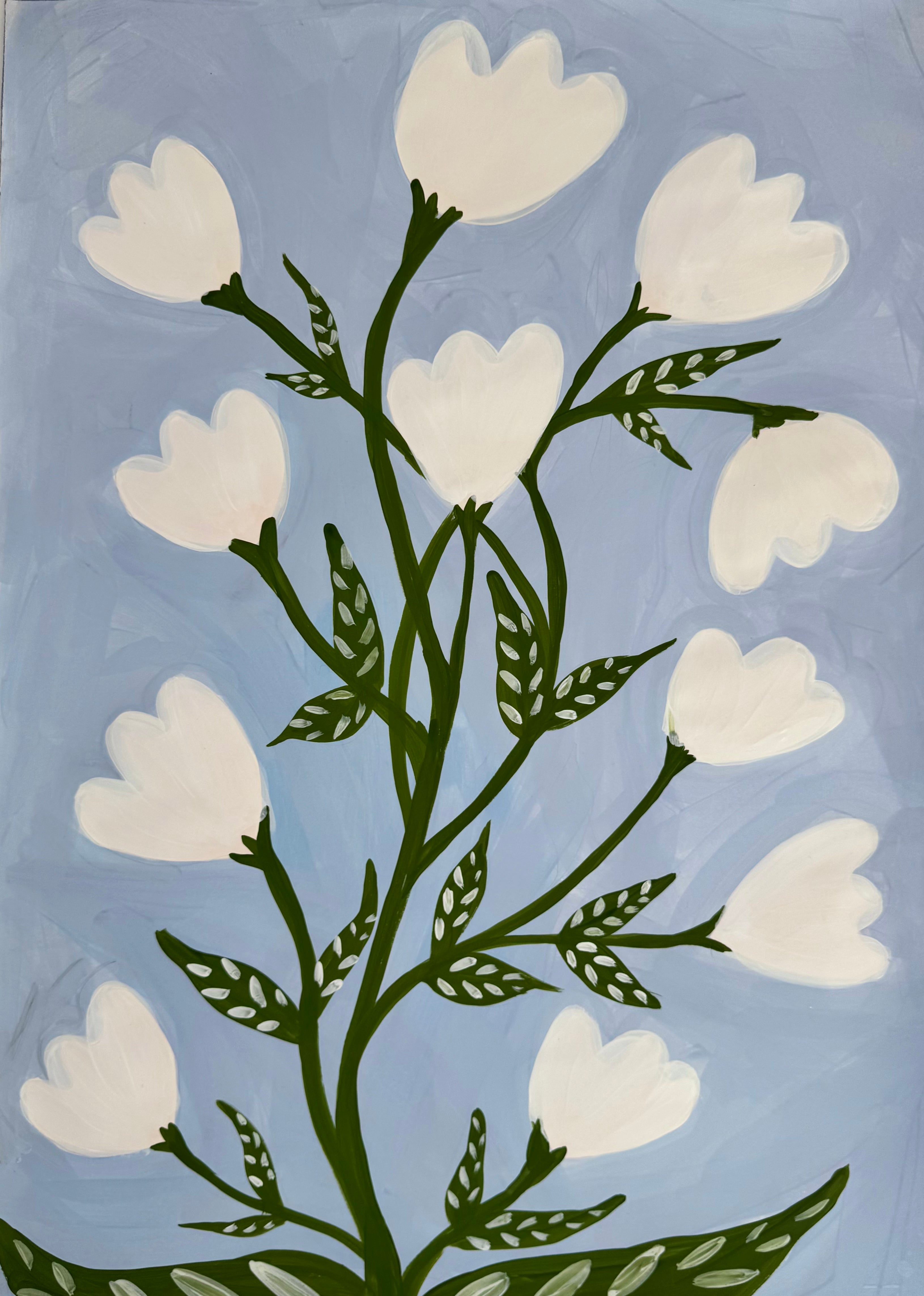 Hvite blomster
