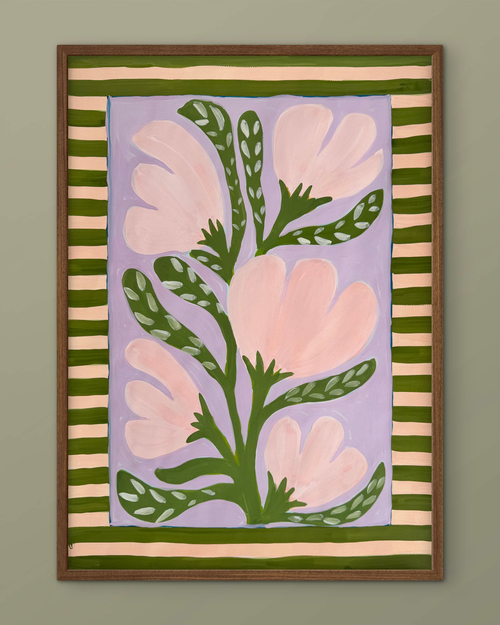 Striper og Blomster