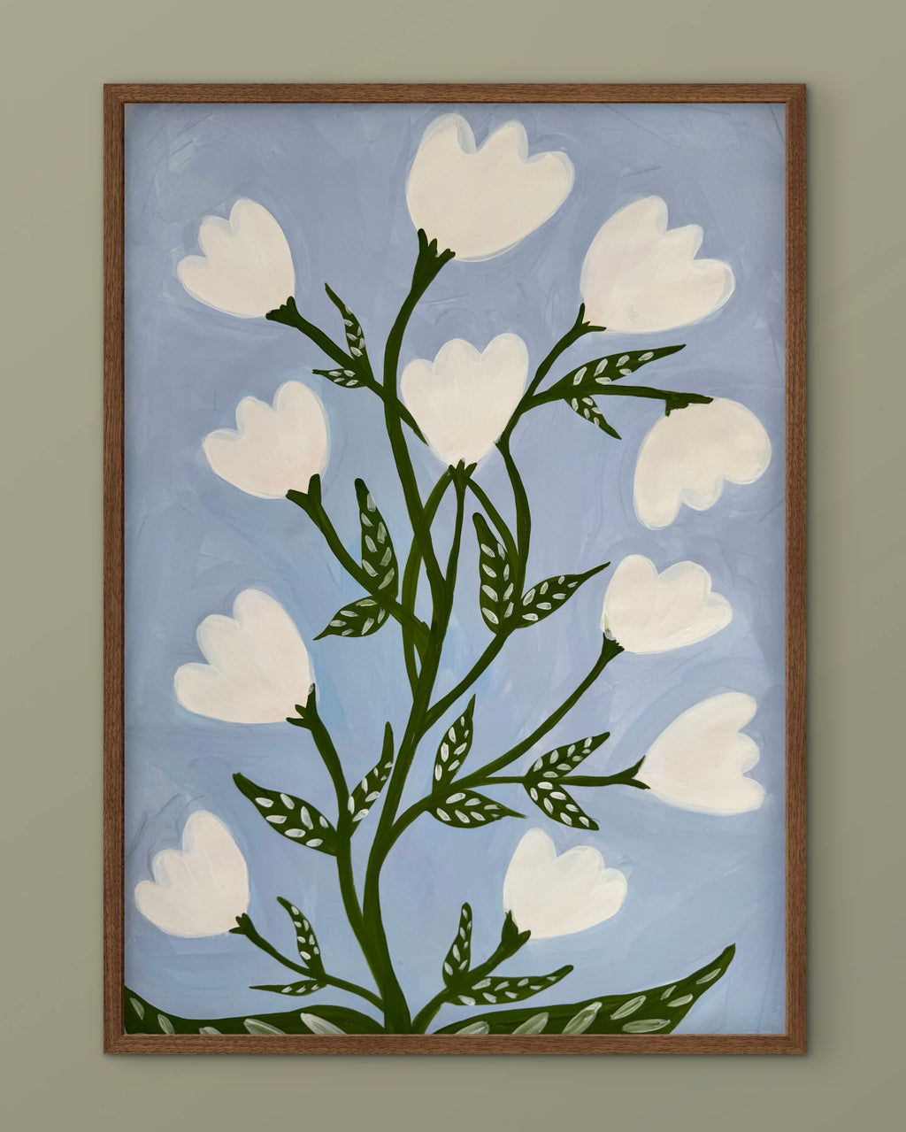 Hvite blomster