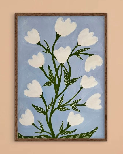 Hvite blomster