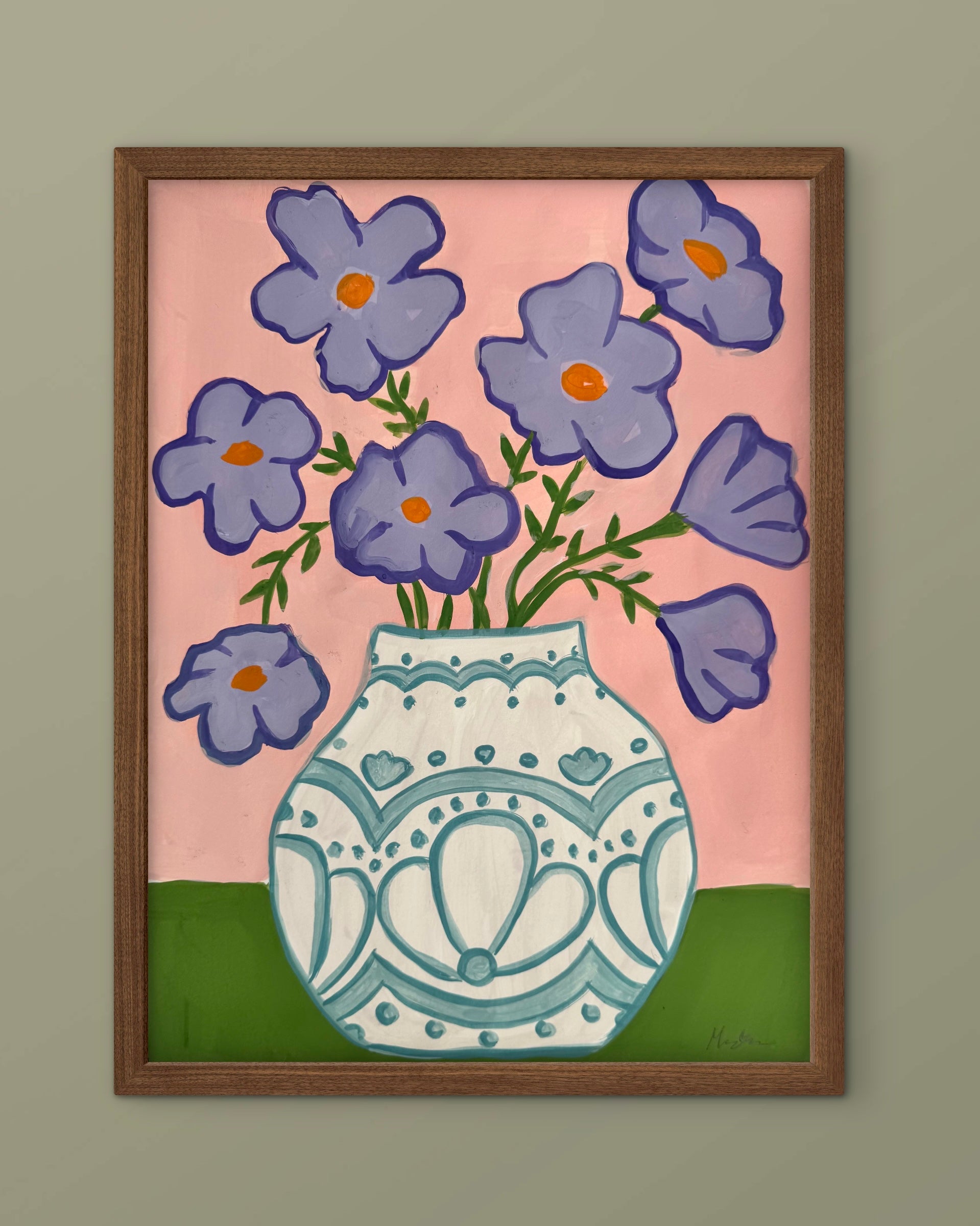 Blomster i vase