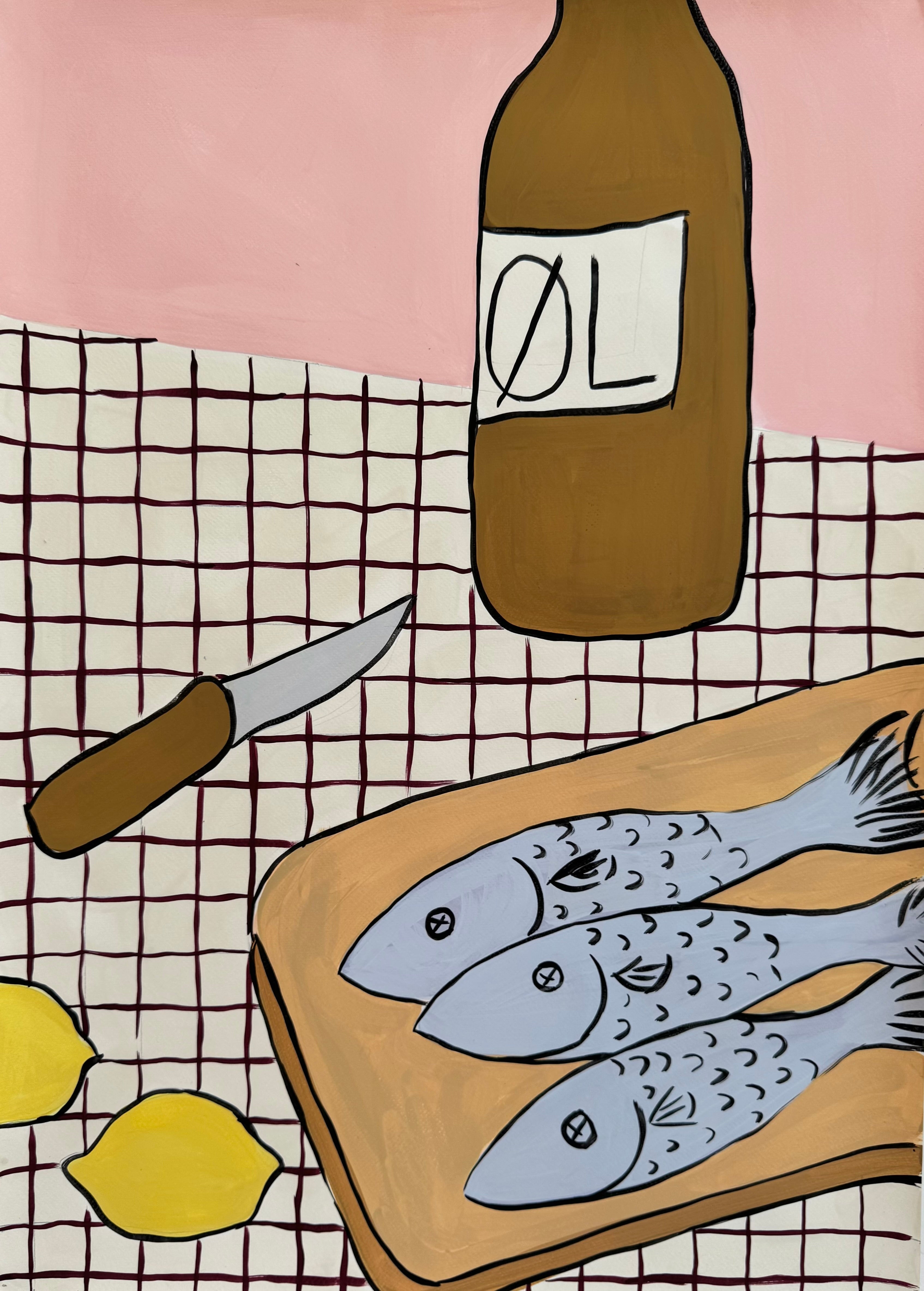 Fisk og øl