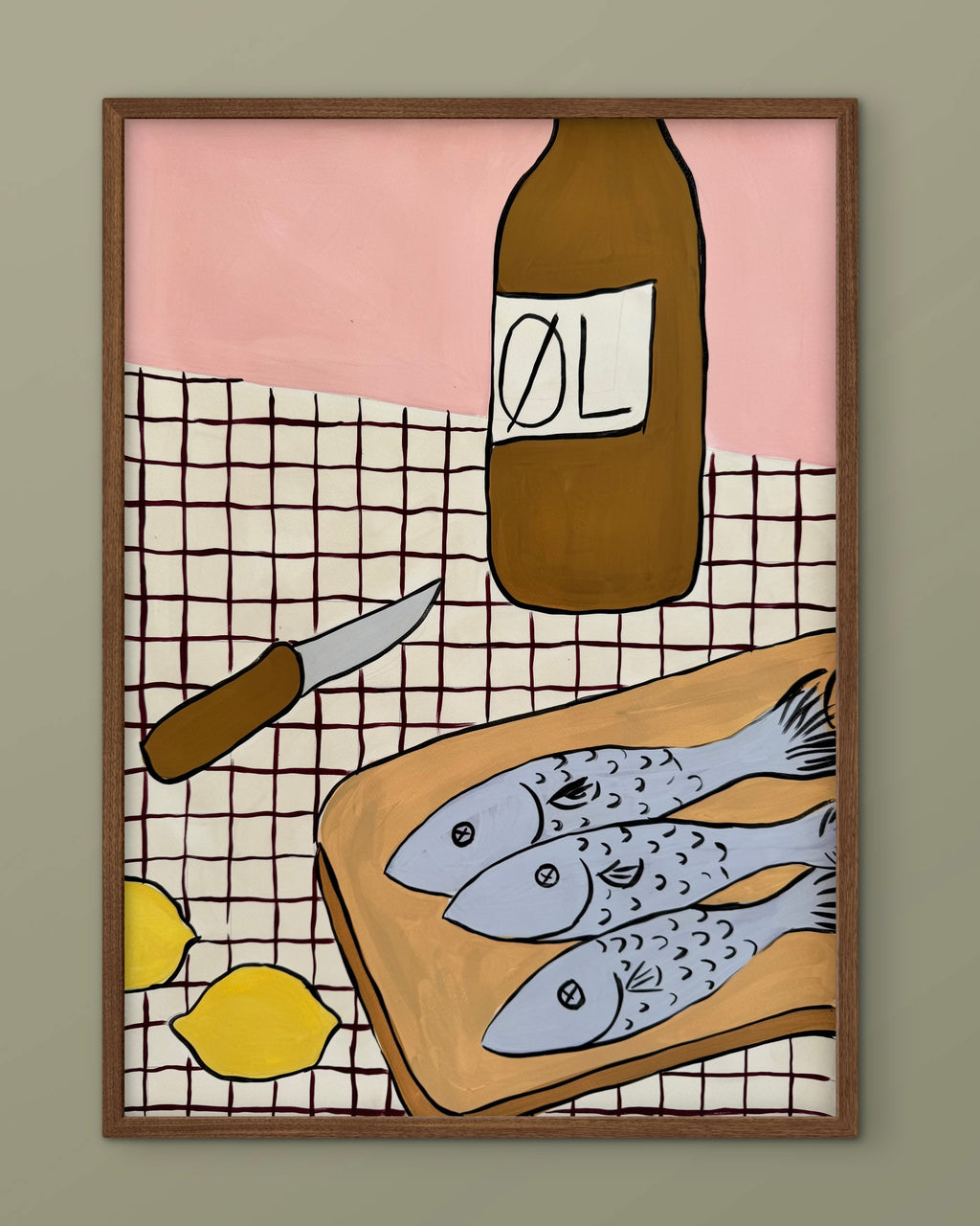 Fisk og øl